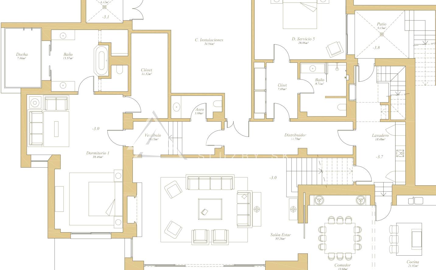 Spain, Finca Cortesin Golf , Green 10, Villa 4